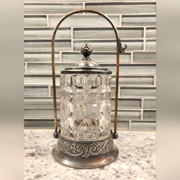 PAIRPOINT MFG. CO. Kitchen Vintage Pickle Caster With The Makers